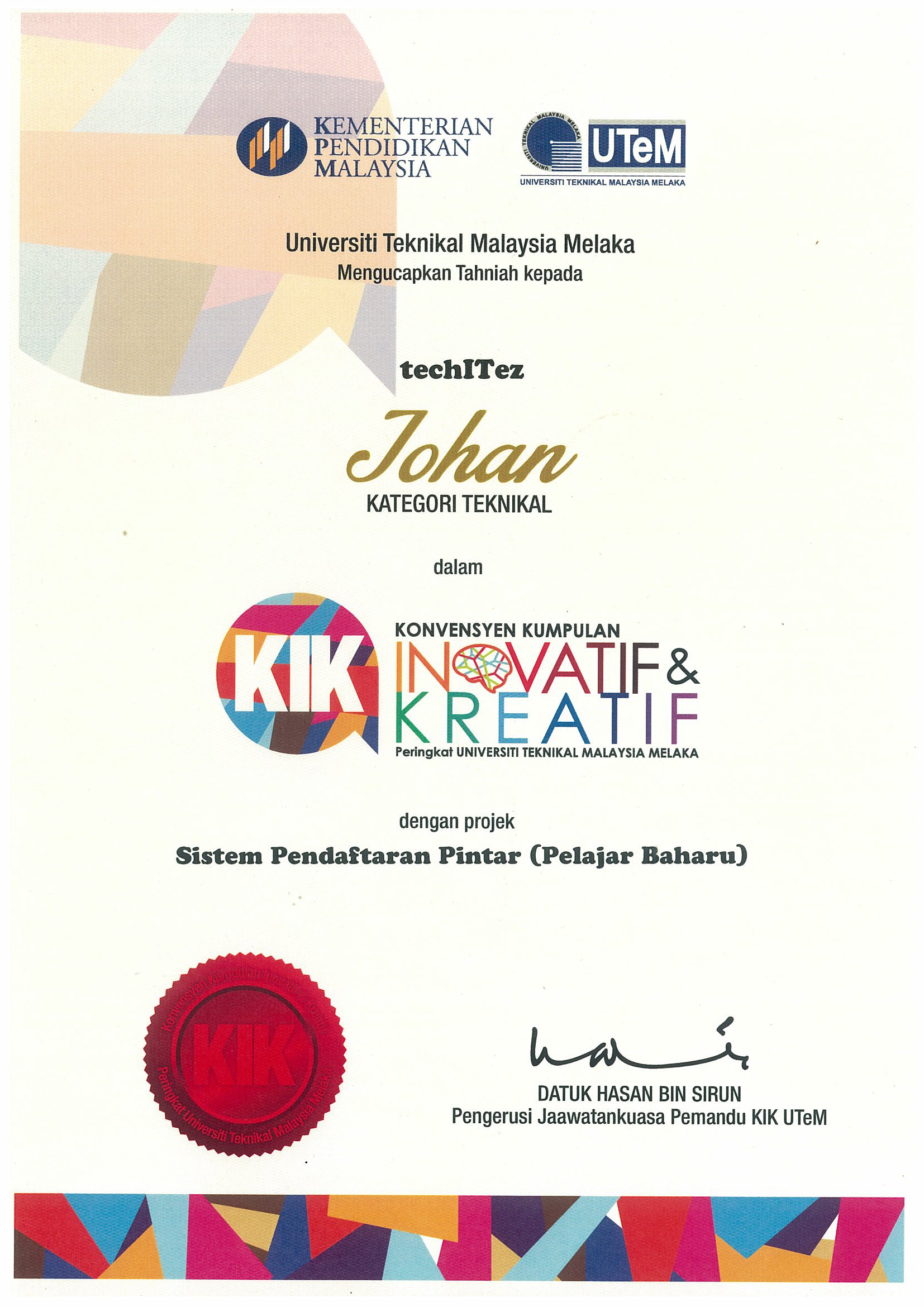 Utem   Johan