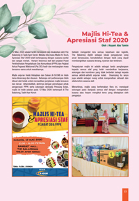 Majlis Hi-Tea & Apresiasi Staf 2020
